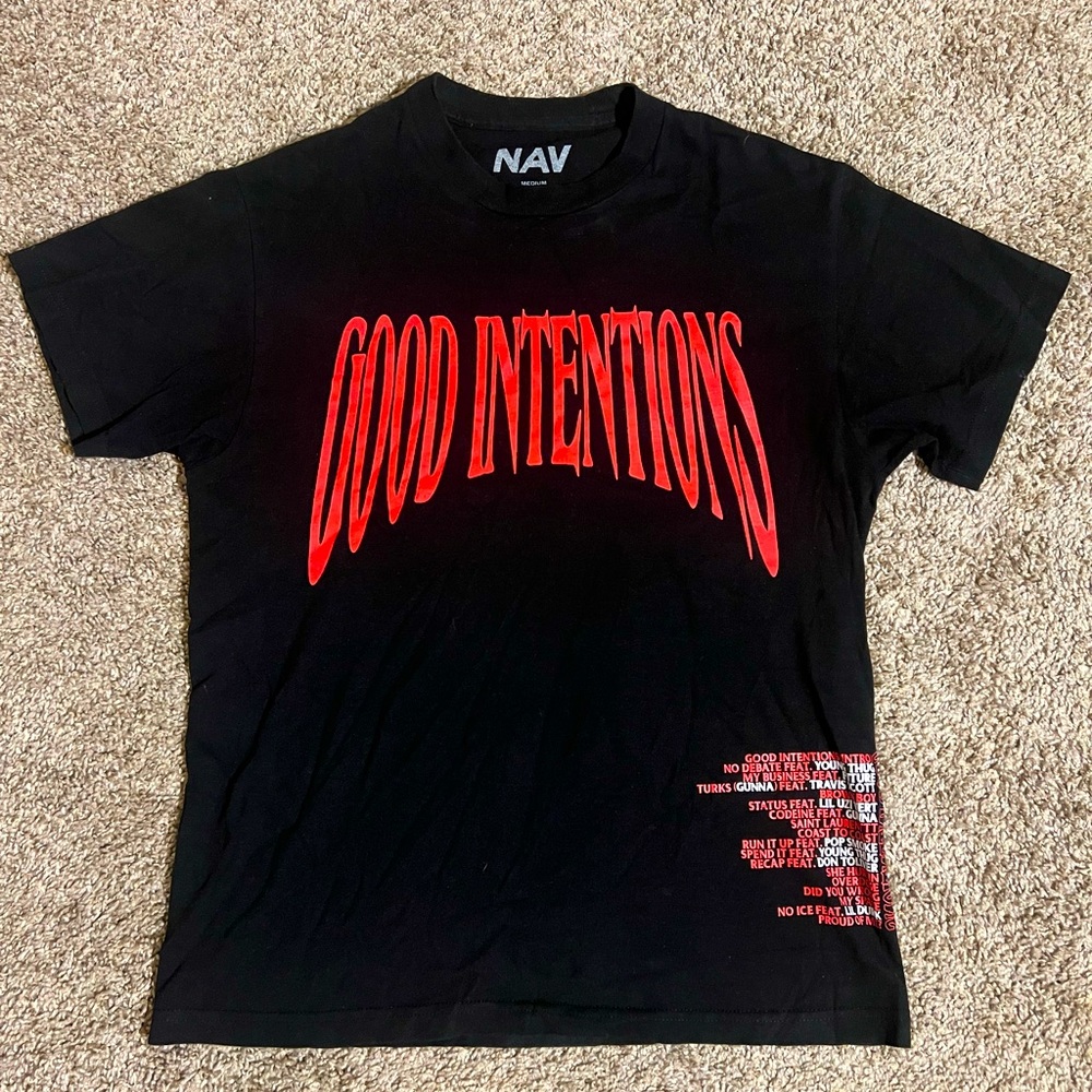 Vlone x NAV Good Intentions Tee